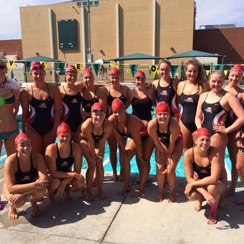Santa Barbara City College Women's Swimming 1st Ye