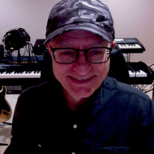Phil having a Skype recording session