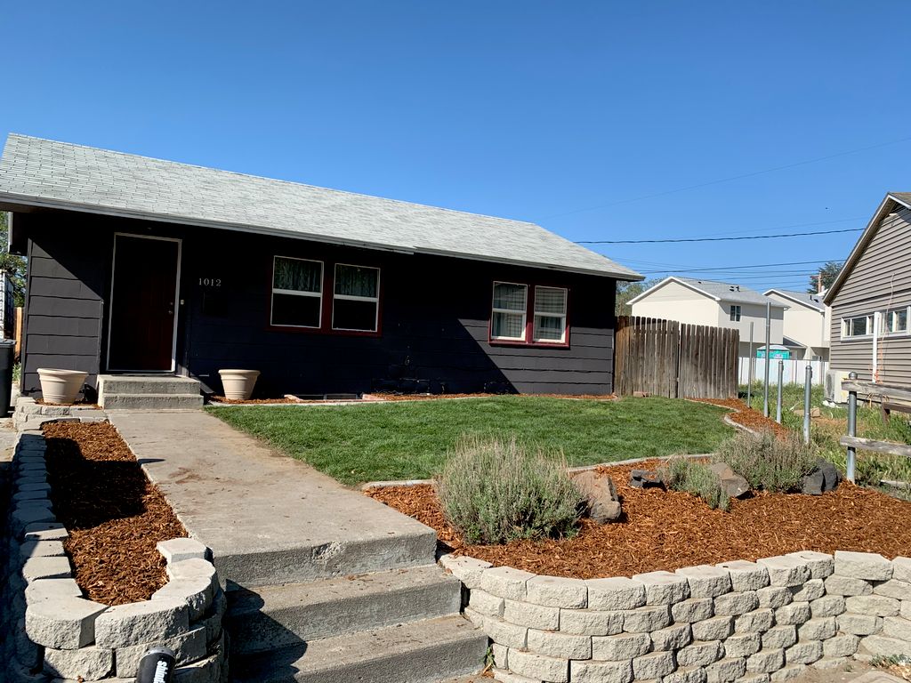New Sod, Weeds were removed and bark was brought i
