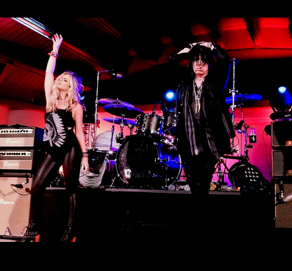 Singing with Tom Keifer from Cinderella 