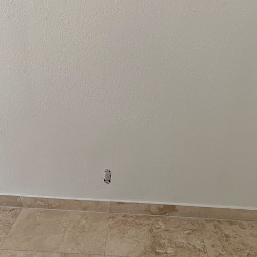 Super job, recommend to anyone needing drywall rep