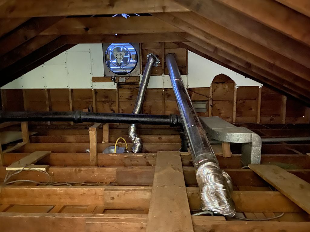 After Photo  of Vermiculite Removal