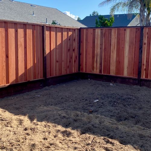 They did an amazing job on my fence! Ricardo told 