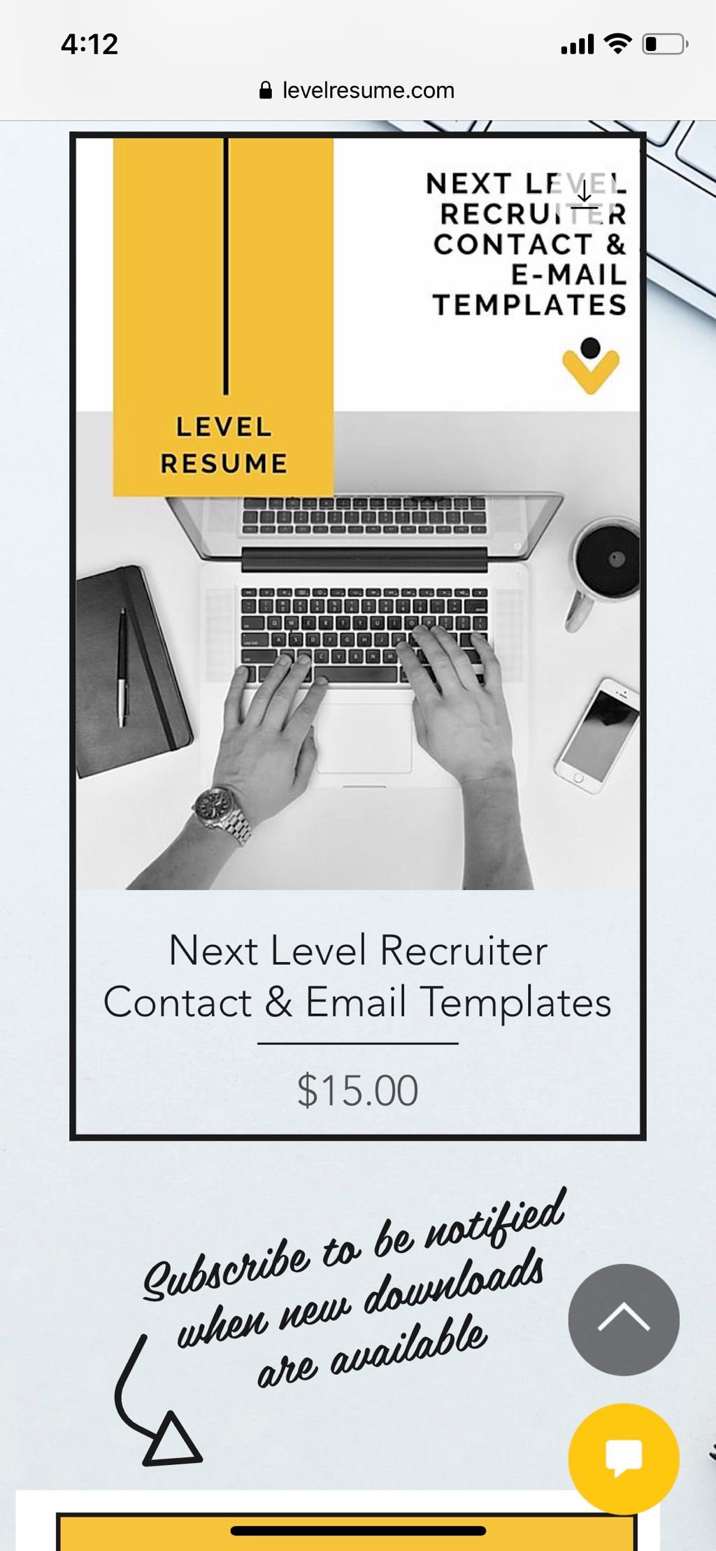 Contact recruiters with confidence. Download these