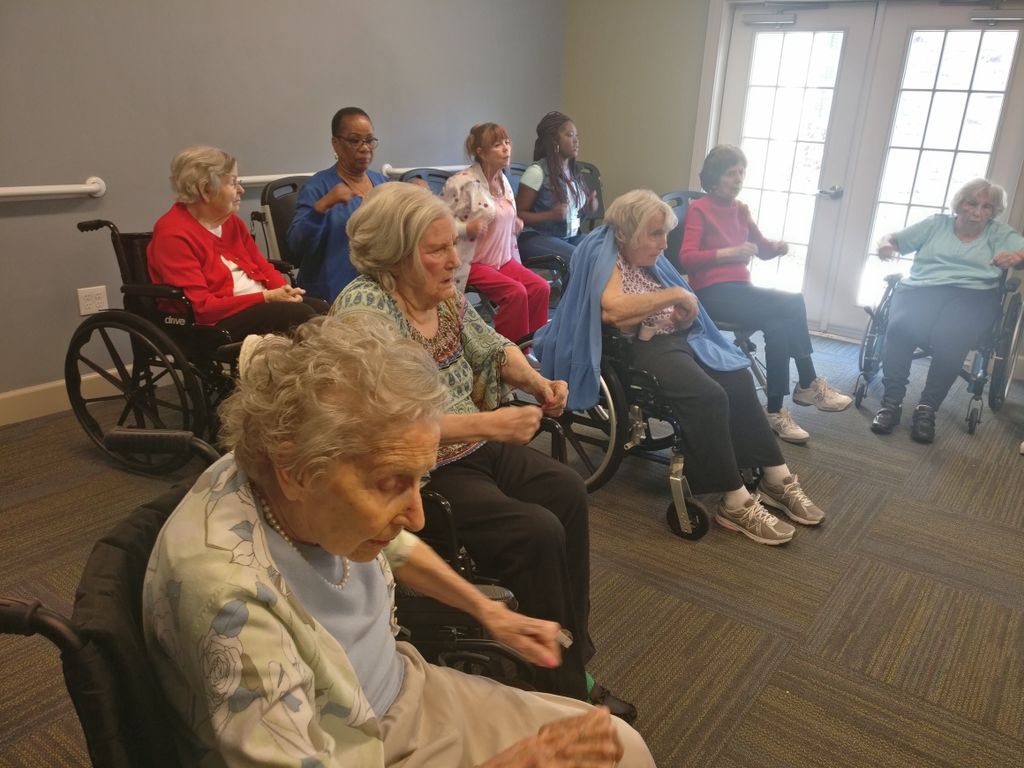 Memory Care Aerobics