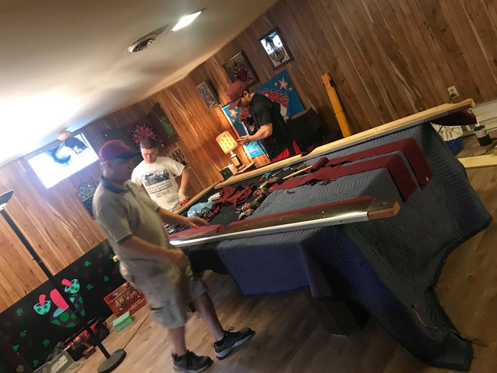 Pool Table Moving