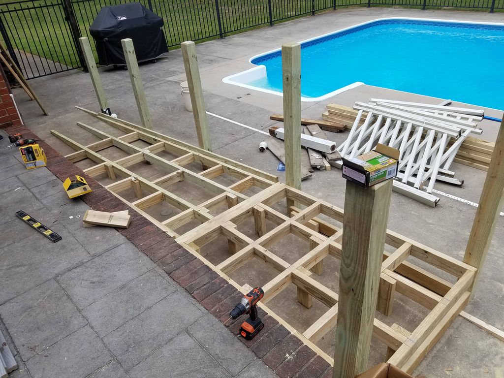 Custom Handicap Ramp With Landing,  Progress 