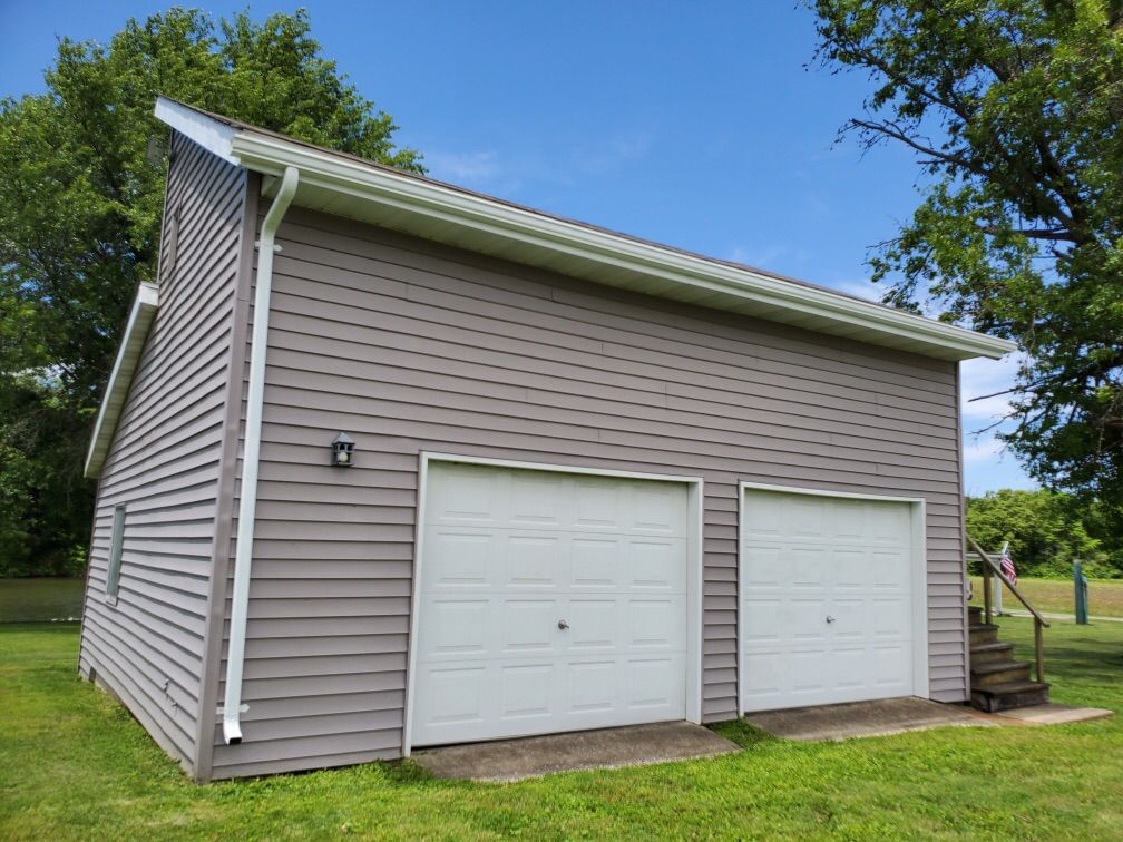 I needed a gutter for my garage and I was really i