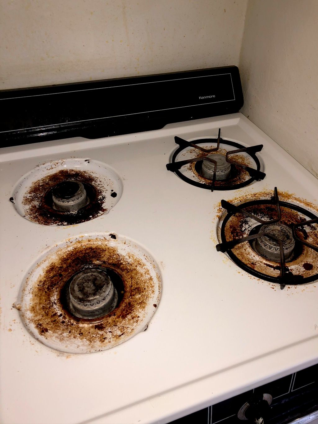 Before cleaning 