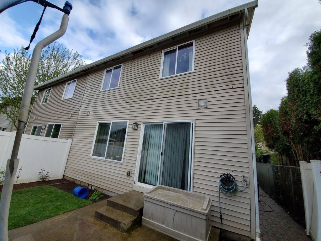House before wash