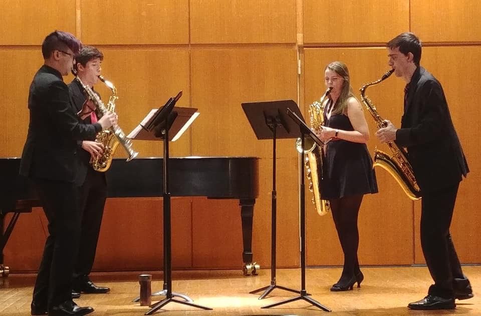 My quartet at Temple University