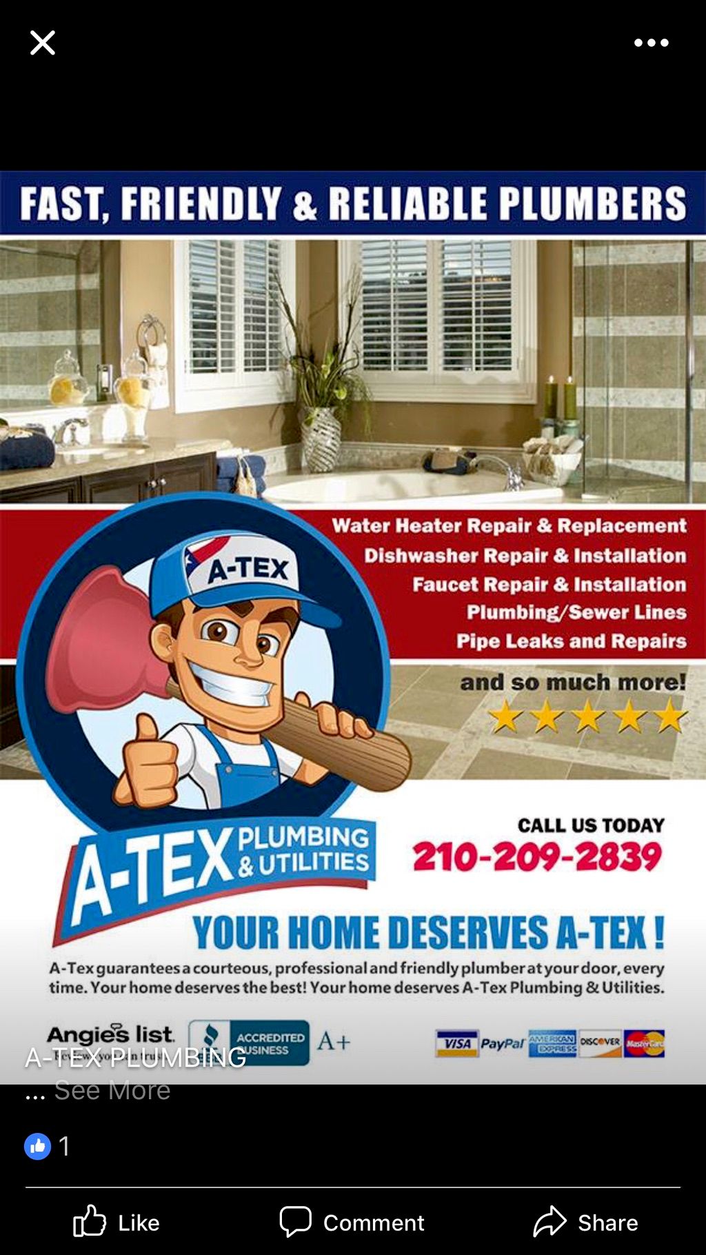 A-Tex Plumbing & Utilities