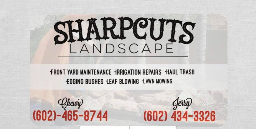 Sharp cuts landscaping