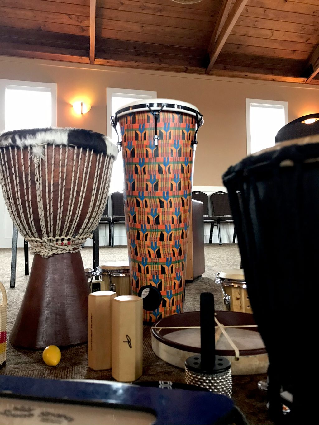 Monthly Drum Circle / Clinics for Lewis Music Stud