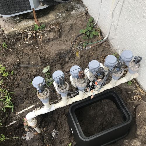 Sprinkler and Irrigation System Installation