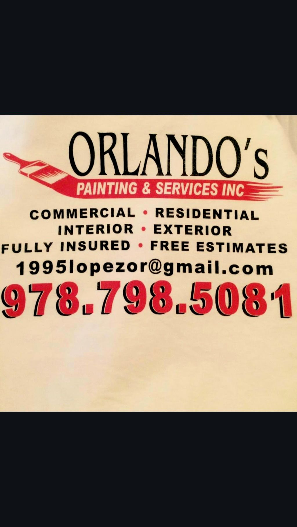 Orlando's painting and services inc