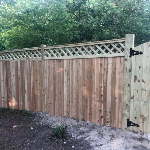 We had a great experience with JFG Fences.  They c