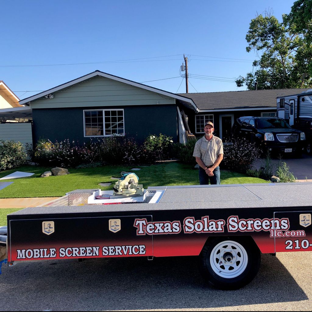 Texas solar screens