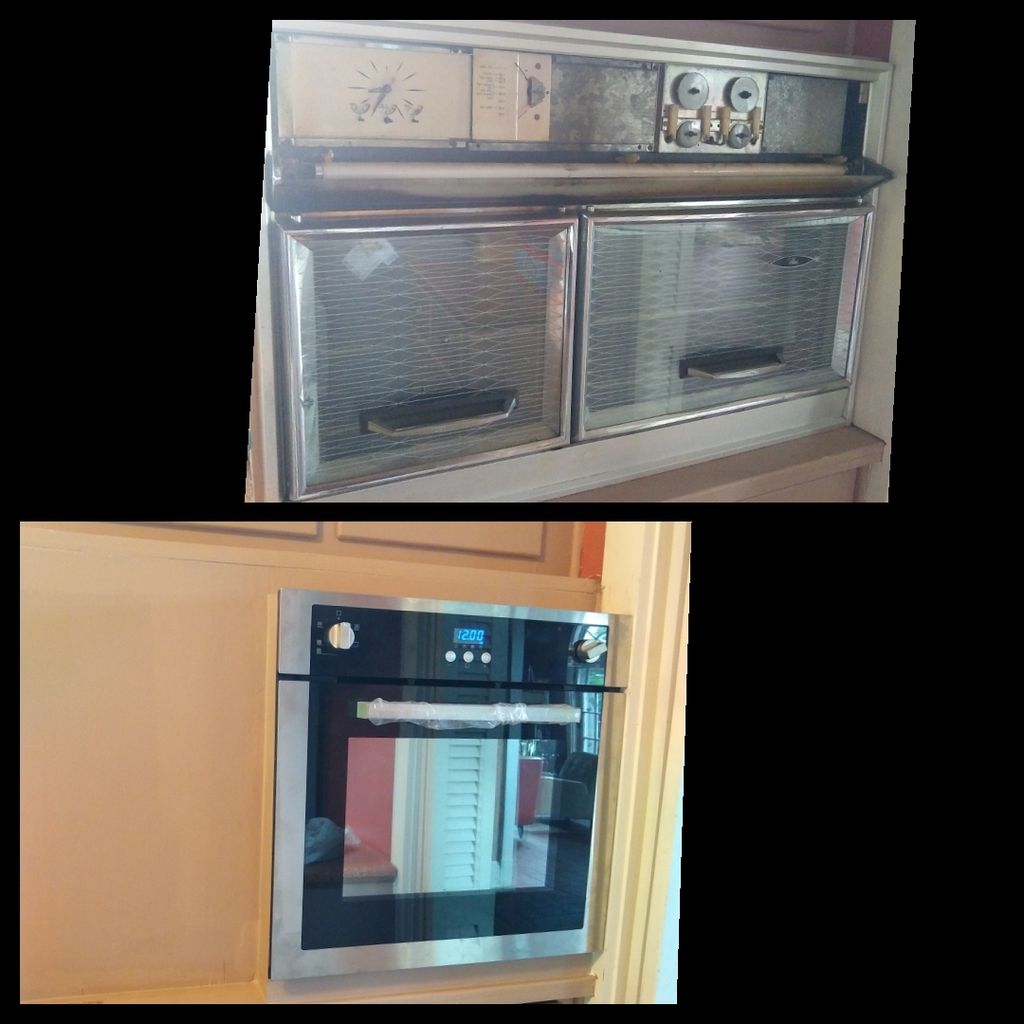 get that oven installed. 