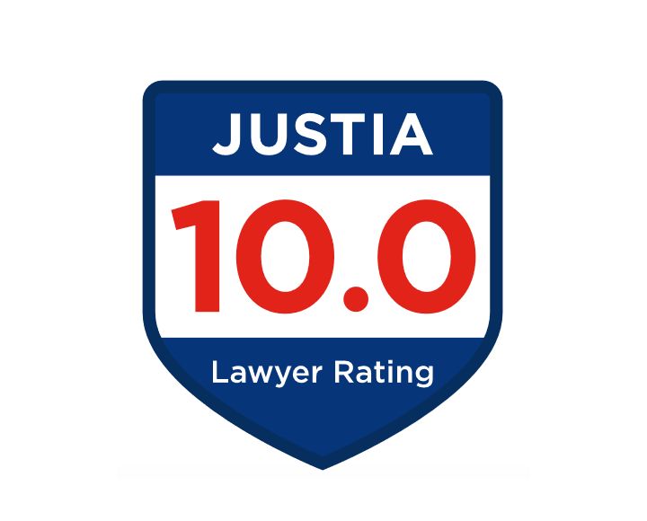 Justia.com 10 out of 10 Rating, developed by ratin