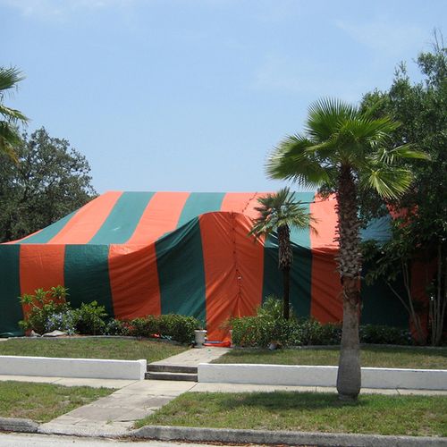 Tented Buildings for Fumigation