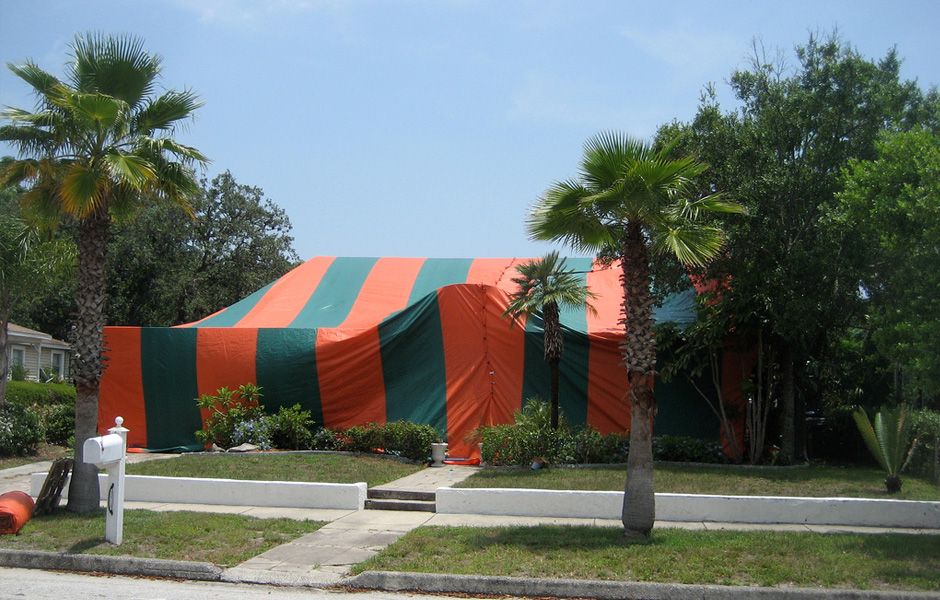 Tented Buildings for Fumigation