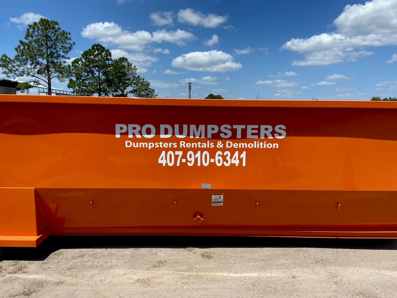 Pro Dumpsters & Junk Removal Services Orlando, FL