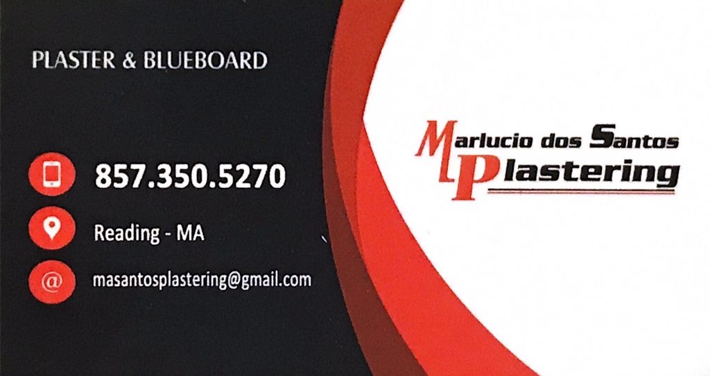 Marlucio Dos Santos plastering