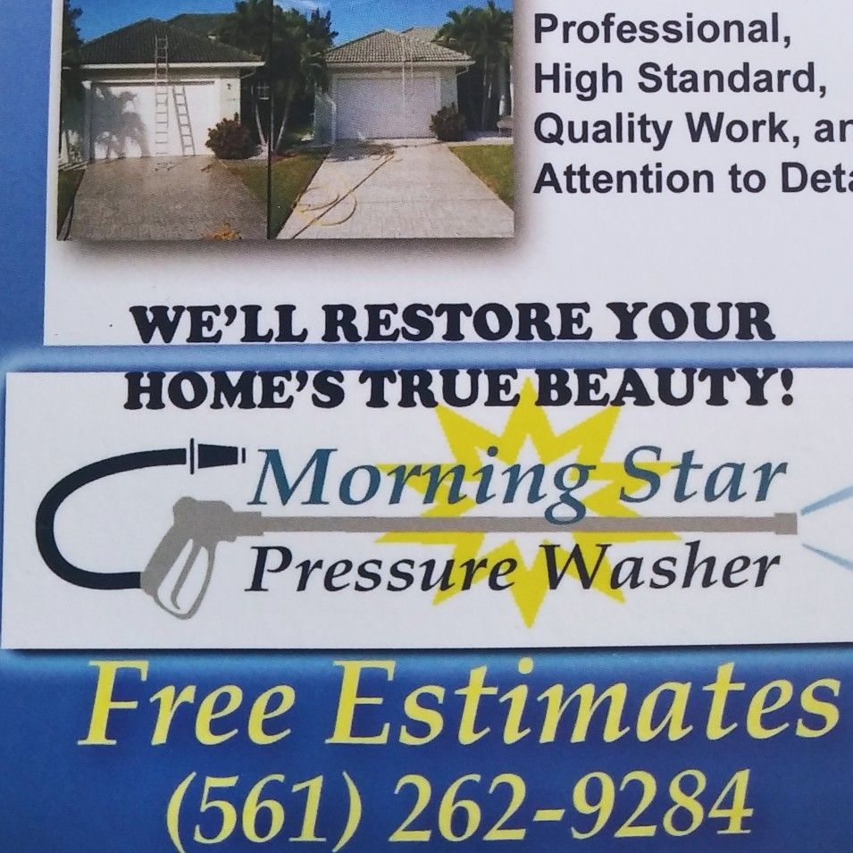 Morning star pressure wash and landscaping inc