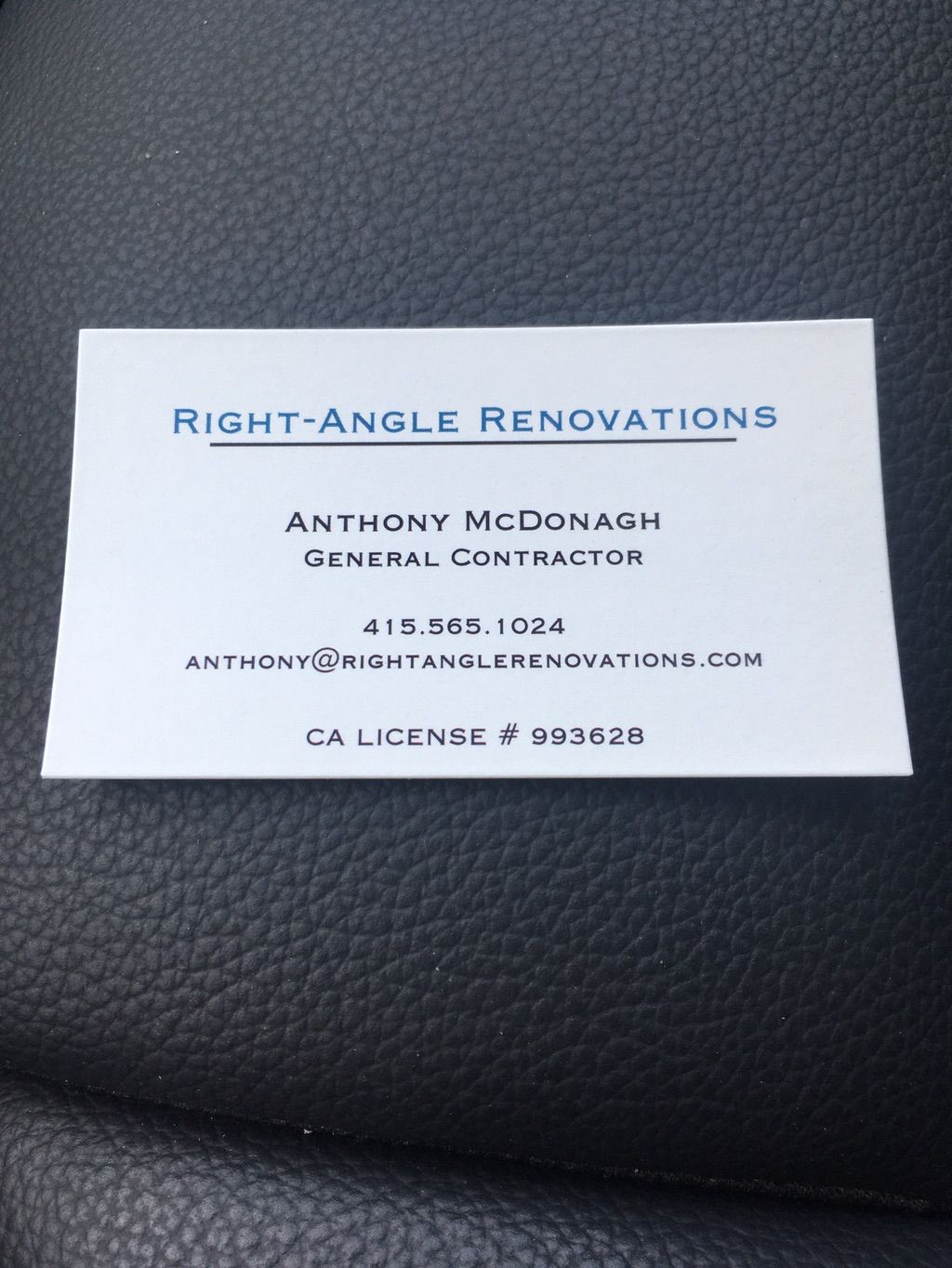 Right-Angle Renovations Inc.