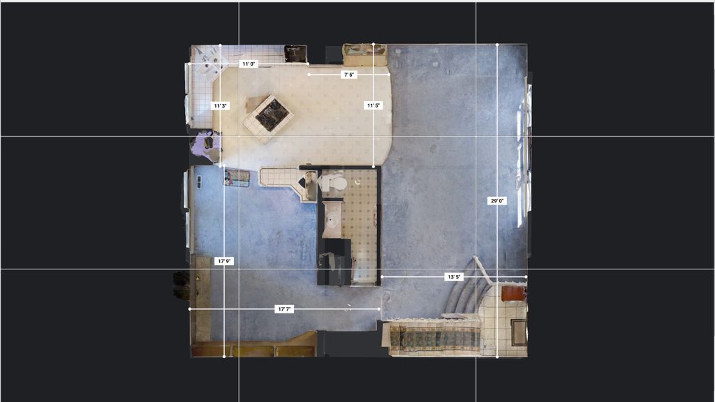 We do 3D that gives dimensions.  Buyers love this.