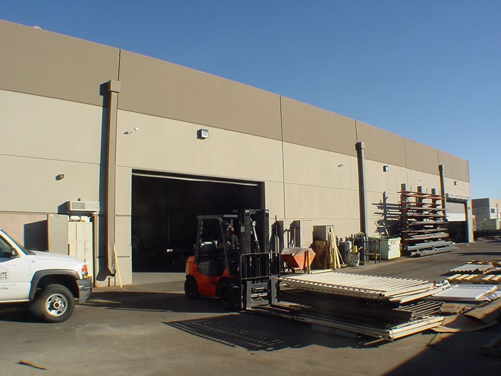 Exterior of warehouse