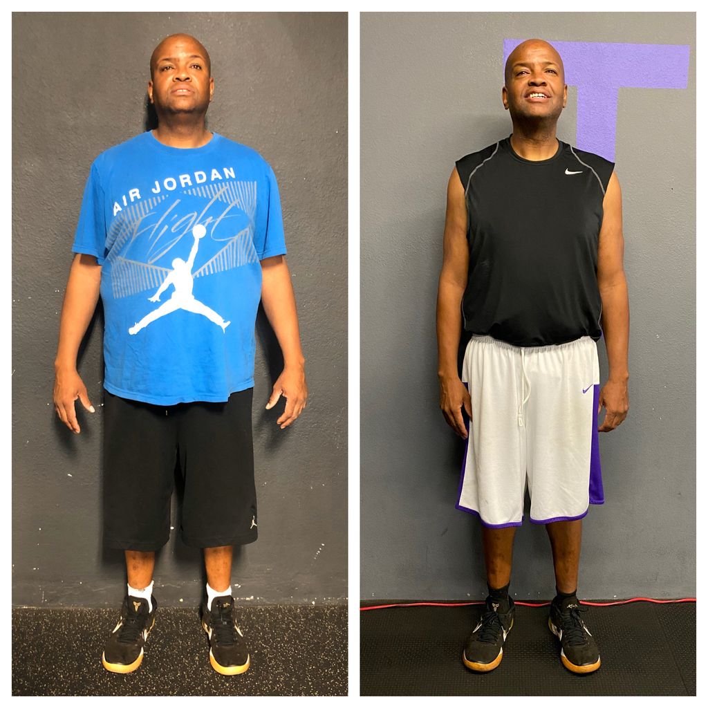 Eric lost over 30+ lbs!