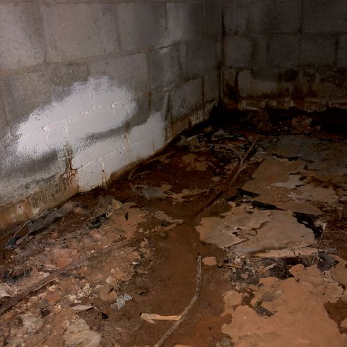 Common Example of Water Intrusion