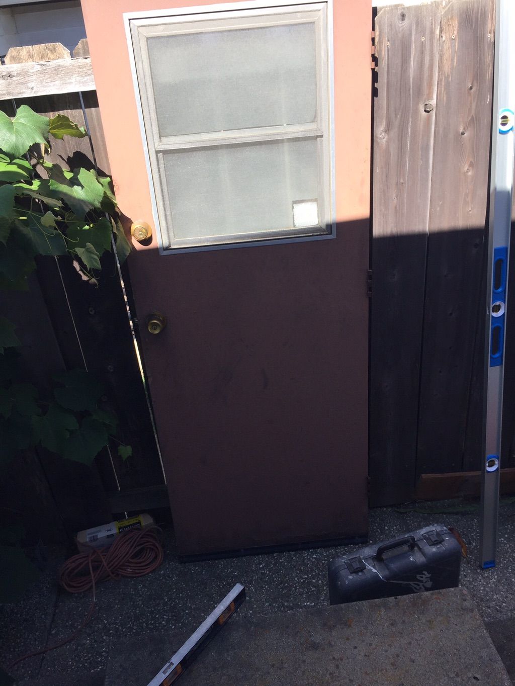 Old door to be replaced ,next pages 