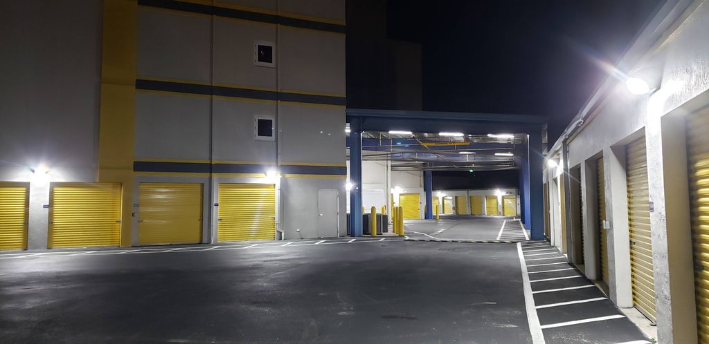 commercial LED lights installation 