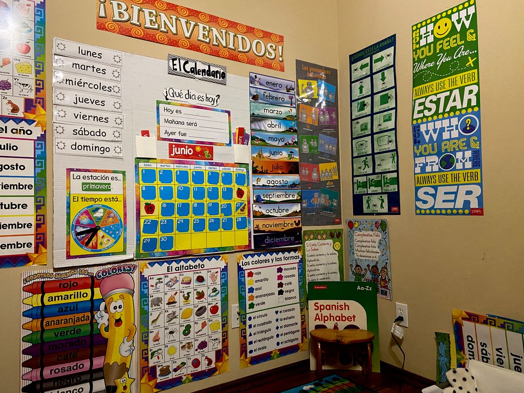 Mi clase, tu clase corner