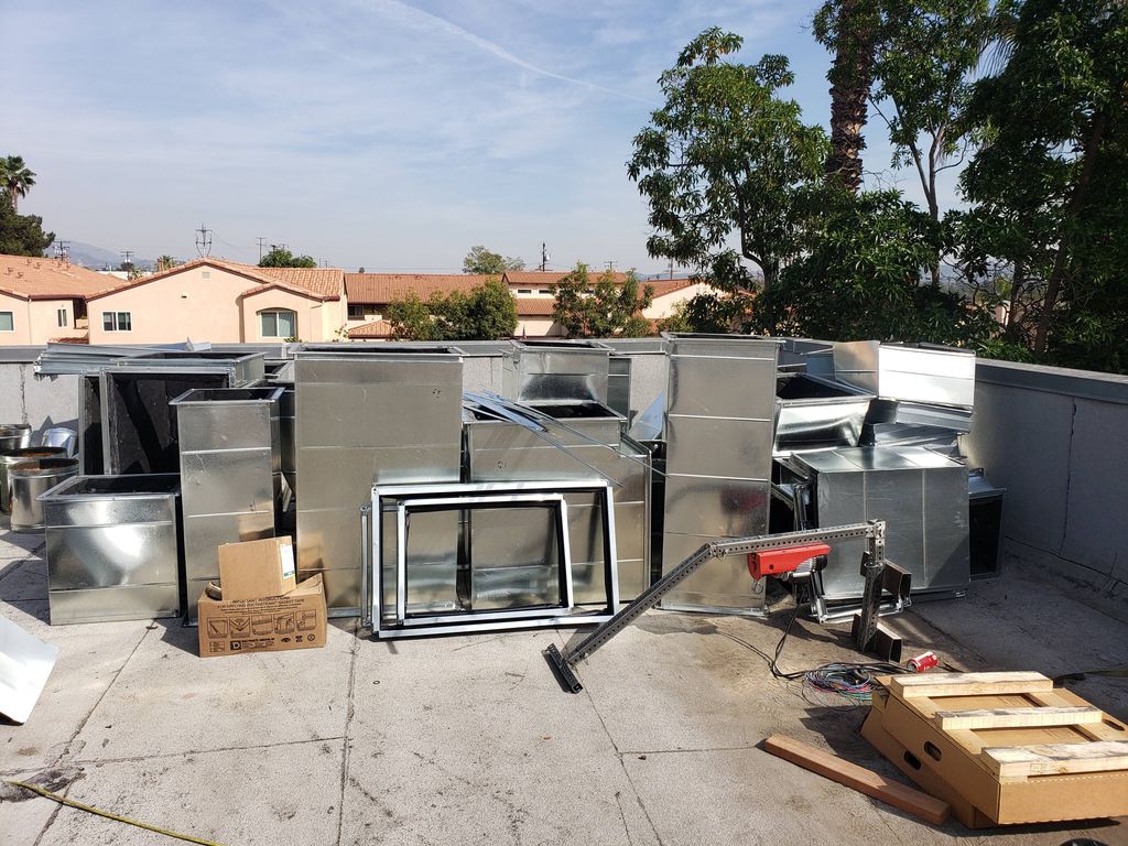 custom Ducts for one of the public project 