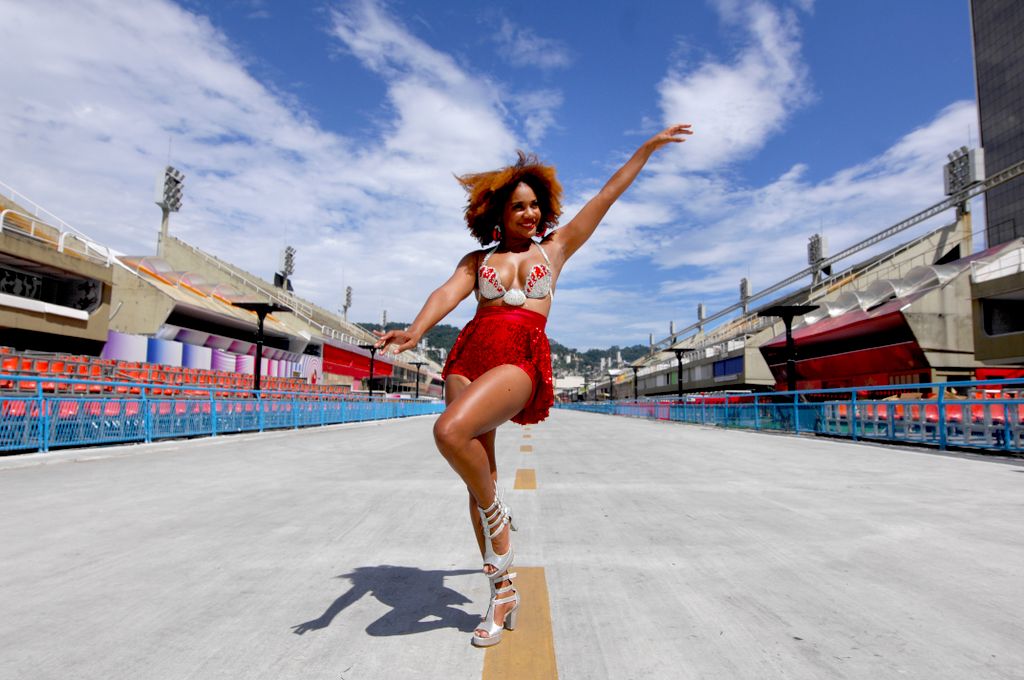 post-carnaval photoshoot in the Stadium for Carnav