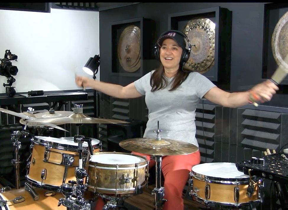 Sheri, doing what she loves to do!