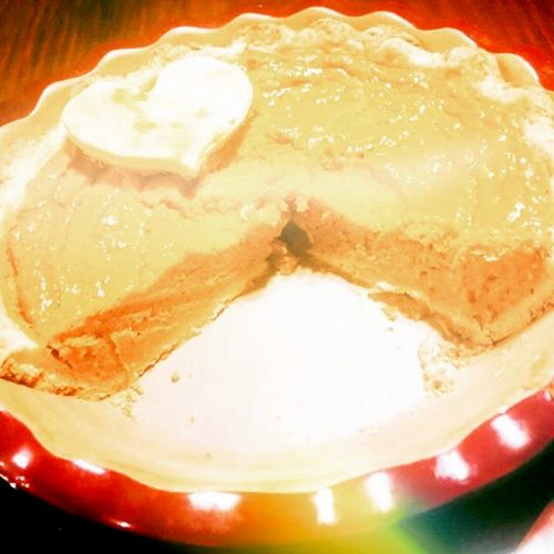 Gluten-free sweet potato love pie