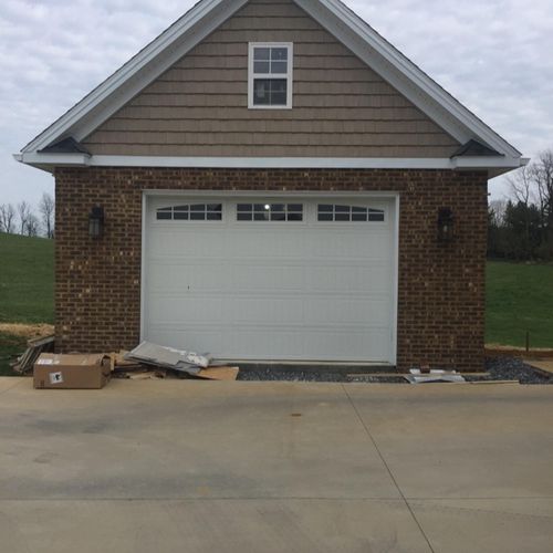 Awesome job on a detached garage.