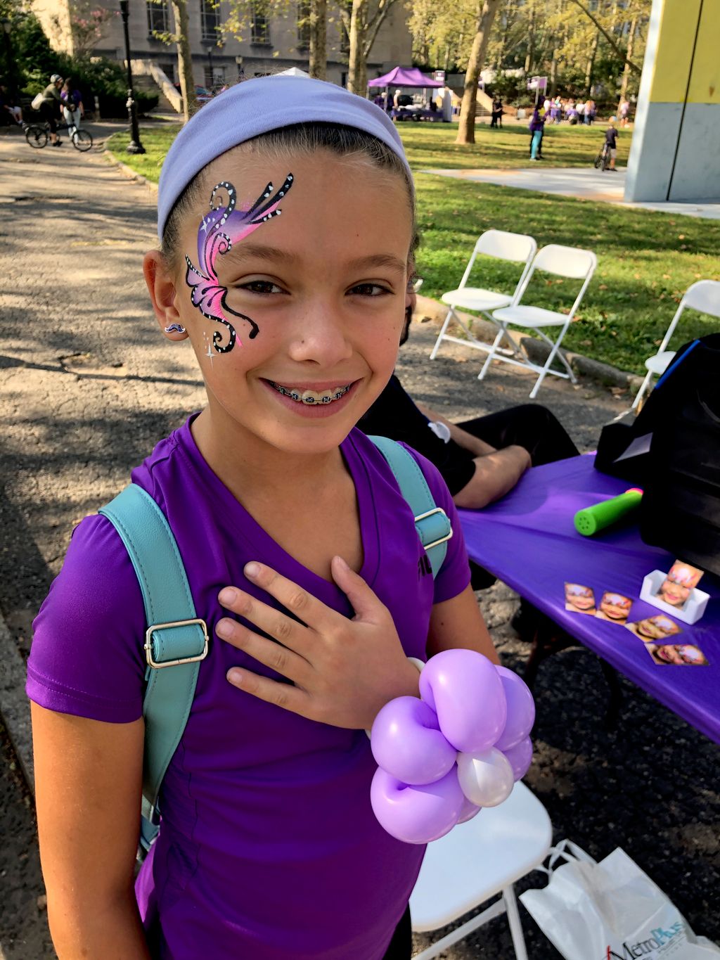 D&D Face Painting and Balloon