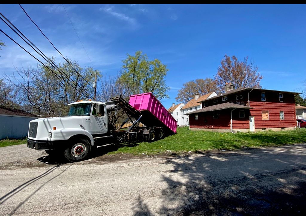 Pink Dumpster Rentals, Demolition, and Hauling