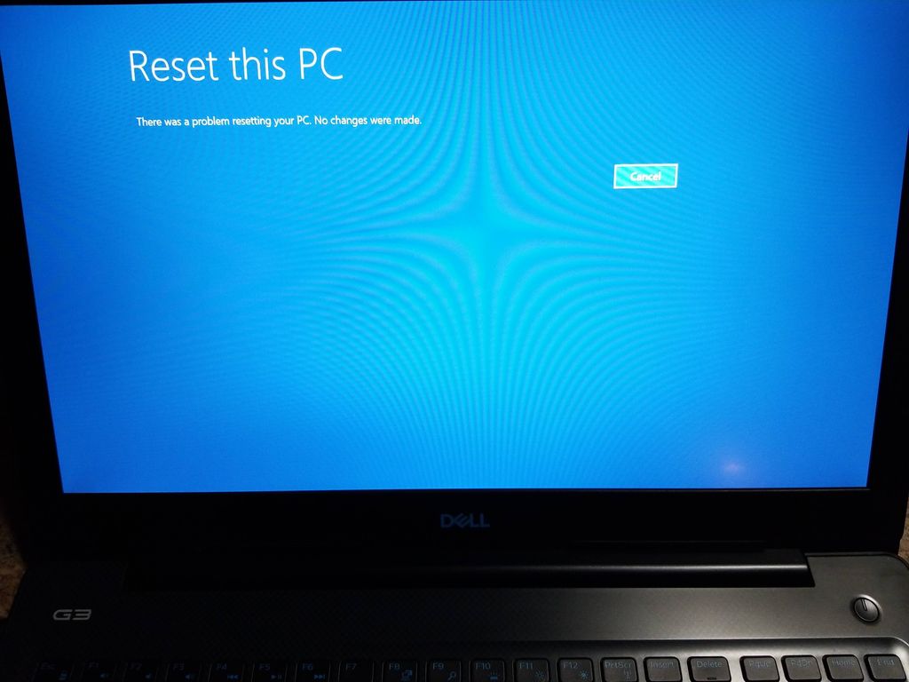 Failed HDD (Upgrade to SSD)