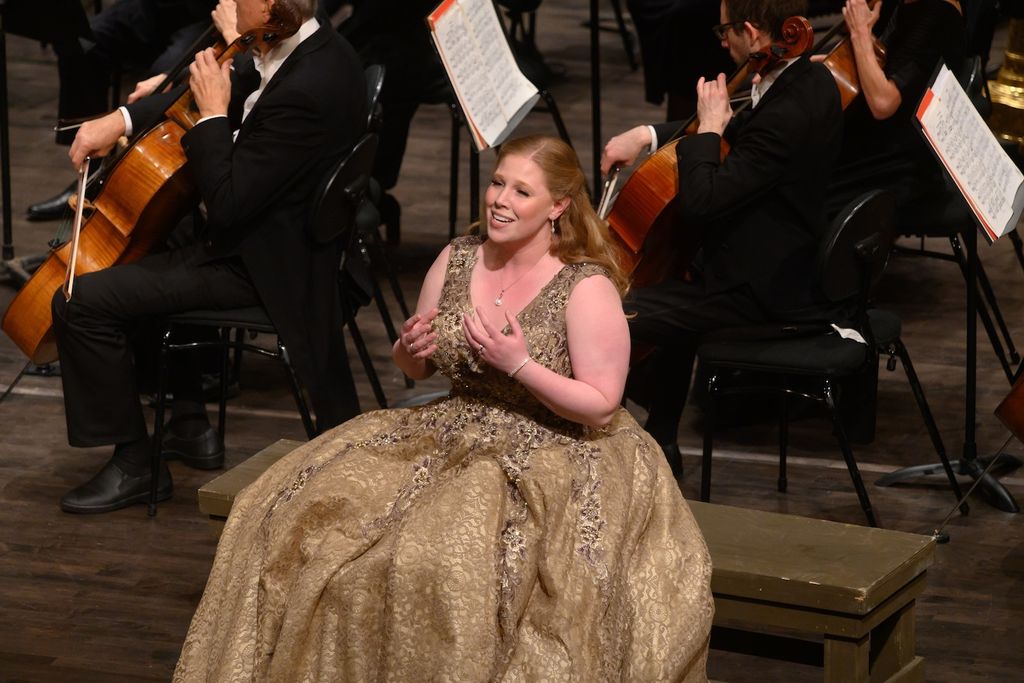 Performance photo from the Adler final concert at 