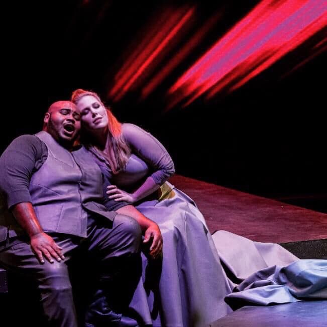 Performance photo as Sieglinde in Die Walküre at t