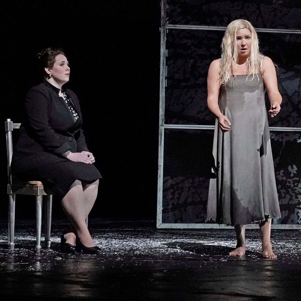 Performance photo of me (Dama di Lady Macbeth) wit