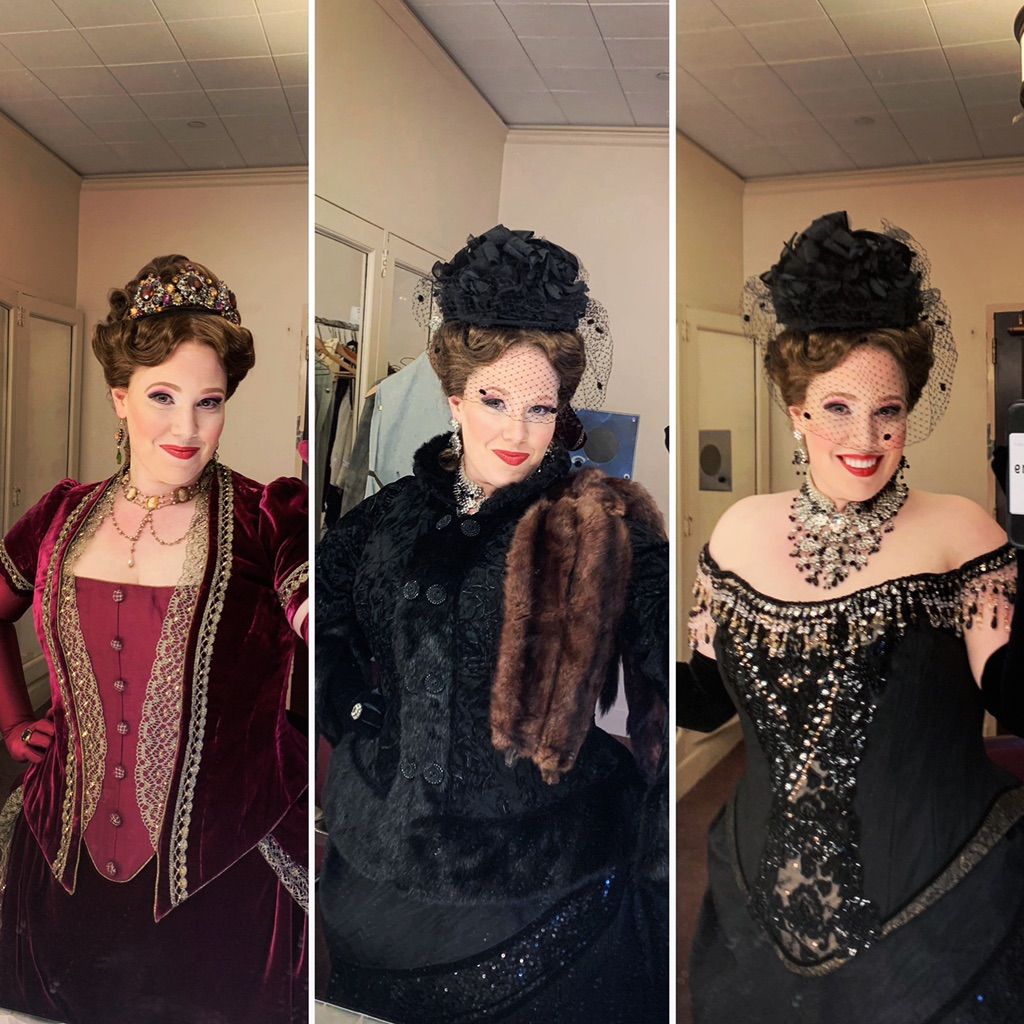 My gorgeous costumes for our production of Rusalka
