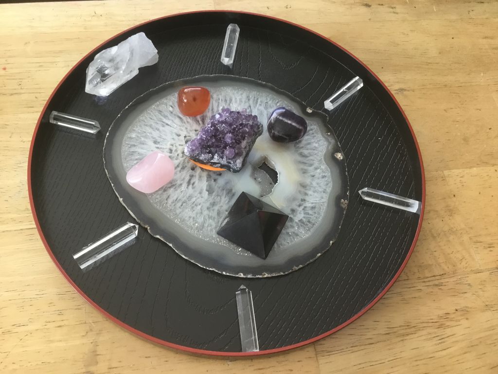 Reiki crystal grid 